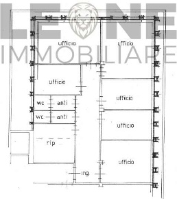 Foto Ufficio in Via Alessandro Plessi, Vignola Centro di 180 m² in affitto