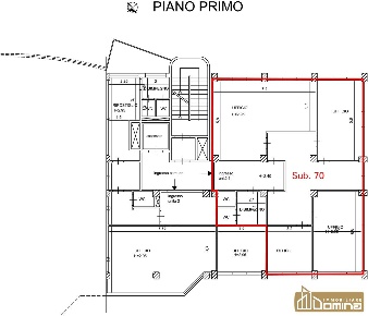 Foto Ufficio a Ancona di 140 m² con 6 locali in affitto