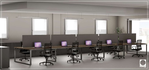 Foto Ufficio a Ancona di 343 m² con 6 locali in affitto