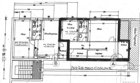 Foto Ufficio a Cascina Centro di 127 m² con 5 locali in vendita