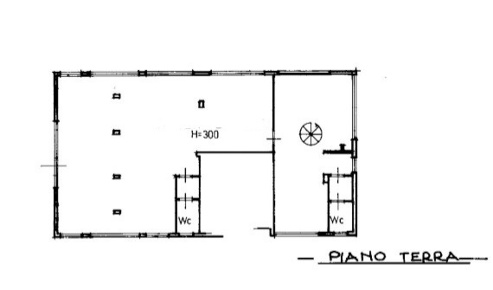 Foto Ufficio a Ponsacco Centro di 230 m² con 3 locali in affitto