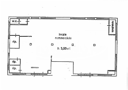 Foto Locale commerciale a Santa Maria a Monte Montecalvoli di 190 m²