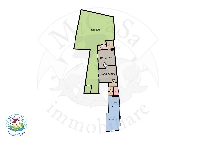 Foto Locale commerciale a Pisa Landi di 210 m² con 4 locali in vendita
