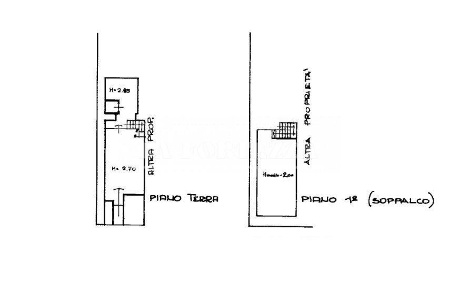 Foto Locale commerciale a Pisa Santa Maria di 60 m² con 2 locali in affitto