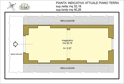 Foto Locale commerciale a Carrara Centro di 32 m² con 2 locali in vendita