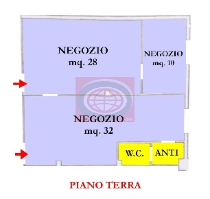 Foto Negozio a Cervia Milano Marittima di 91 m² con 3 locali in vendita
