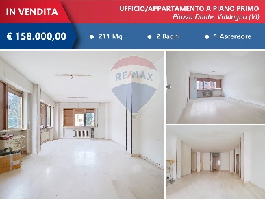 Foto Ufficio in Piazza Dante, Valdagno Centro di 211 m² con 5 locali