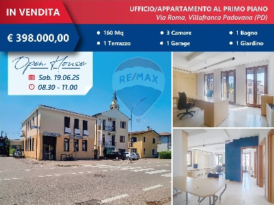 Foto Ufficio a Villafranca Padovana Centro di 160 m² con 3 locali