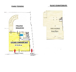 Foto Locale commerciale a San Giovanni Valdarno di 400 m² con 3 locali