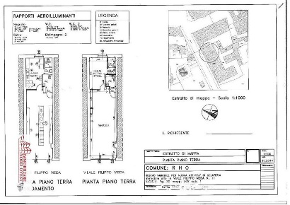 Foto Locale commerciale in via Meda, Rho Centro di 55 m² con 2 locali