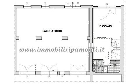 Foto Laboratorio in Via Rivolta, Lecco Caleotto di 145 m² con 3 locali