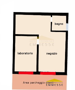 Foto Locale commerciale a Massa Centro di 80 m² con 2 locali in vendita