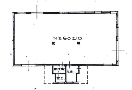 Foto Magazzino in Via Emilia, Forlimpopoli Centro di 160 m² con 1 locali