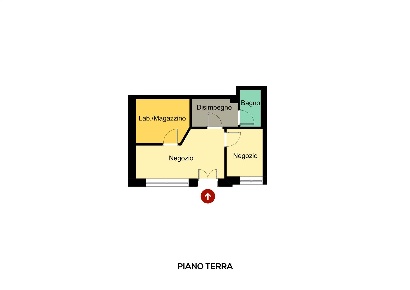 Foto Negozio a Cavezzo di 33 m² con 2 locali in vendita