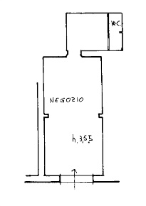 Foto Locale commerciale a Poggibonsi di 53 m² con 2 locali in affitto