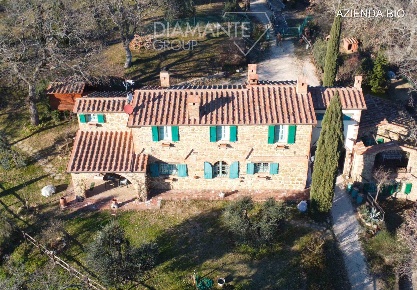 Foto Agriturismo a Città della Pieve di 300 m² con 12 locali in vendita