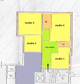 Foto Ufficio a Pisa San Francesco di 100 m² con 4 locali in affitto