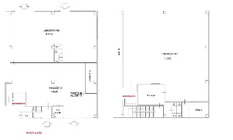 Foto Laboratorio in belvedere 1, Colle di Val d'Elsa di 900 m² con 5 locali