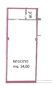 Foto Negozio a Forlì Musicisti di 34 m² con 1 locali in affitto