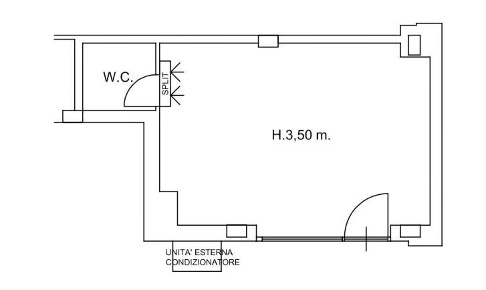Foto Negozio a Latina Gionchetto di 42 m² con 1 locali in affitto