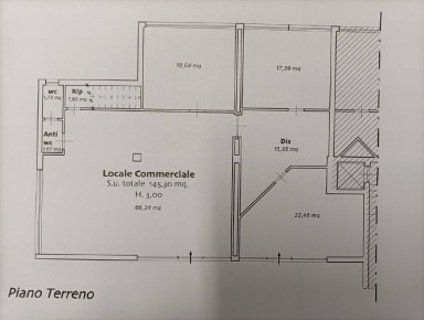 Foto Negozio a Vinci di 150 m² con 1 locali in affitto