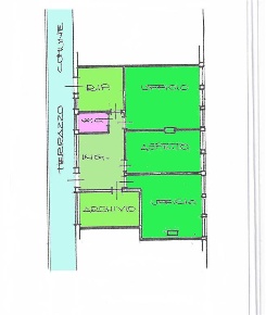 Foto Ufficio a Massarosa Massarosa Paese di 90 m² con 5 locali in vendita