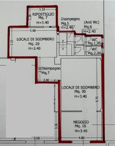 Foto Negozio a Vinci Spicchio-sovigliana di 93 m² con 4 locali in vendita