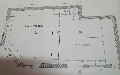 Foto Attività commerciale a Ancona Cavour di 126 m² con 2 locali in affitto