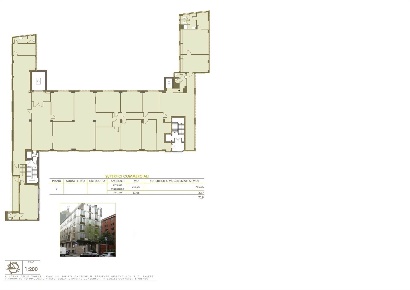 Foto Ufficio in Via Giacosa 1, Milano Parco Trotter di 719 m² con 21 locali