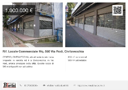 Foto Negozio in Via Rodi 13, Civitavecchia Matteotti, Uliveto, Buonarroti