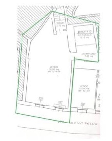 Foto Ufficio a Bergamo Centro di 70 m² con 1 locali in affitto