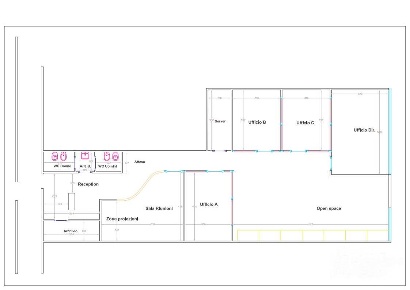 Foto Ufficio a Livorno di 180 m² con 8 locali in affitto