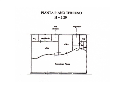 Foto Locale commerciale a Pisa Ghezzano di 200 m² con 1 locali in affitto