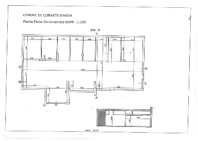 Foto Magazzino a Cornate d'Adda di 200 m² in vendita
