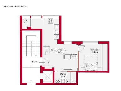 Foto Appartamento in VIA tolmino 13, Roma Trieste - Coppedè di 47 m²