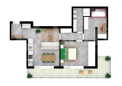 Foto Appartamento in Via Veneto 20, Palermo Notarbartolo - Sciuti di 80 m²