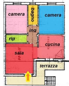 Foto Appartamento a Vaglia Centro di 65 m² con 4 locali in vendita