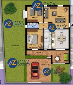 Foto Appartamento a Ficarazzi di 120 m² con 4 locali in vendita