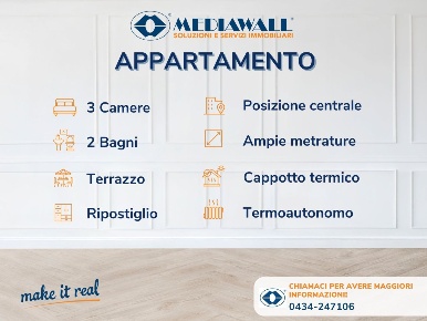 Foto Appartamento a Portogruaro Centro di 154 m² con 7 locali in vendita