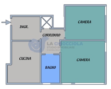 Foto Appartamento a Bologna Costa di 70 m² con 3 locali in affitto