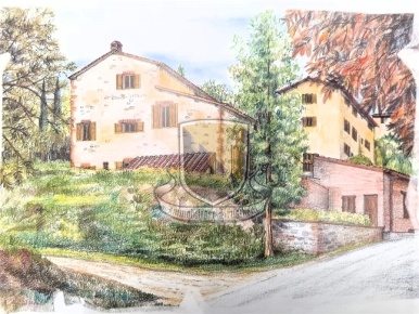 Foto Rustico in STIGLIANO, Sovicille di 132 m² con 6 locali in vendita
