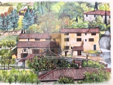Foto Rustico in STIGLIANO, Sovicille di 118 m² con 4 locali in vendita