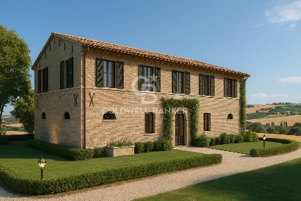 Foto Rustico in Strada Picciano, Tavullia di 310 m² con 10 locali