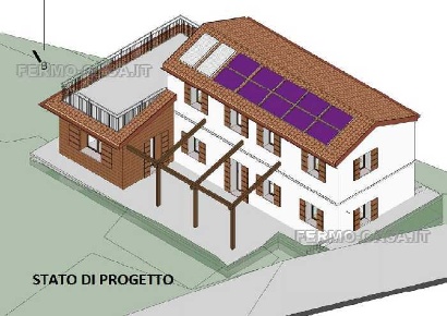 Foto Rustico in Via montotto 4, Fermo di 140 m² con 5 locali in vendita