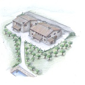Foto Rustico in -, Todi di 320 m² con 6 locali in vendita