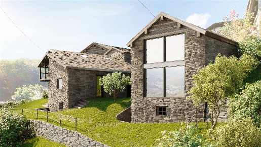 Foto Rustico in Sommarovina, San Giacomo Filippo di 472 m² con 3 locali