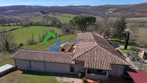 Foto Rustico in Strada provinciale 73 bis, Sovicille di 1417 m² in vendita