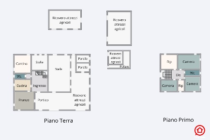 Foto Rustico in Via Del Rosso 11, Ravenna Castiglione di 450 m² in vendita
