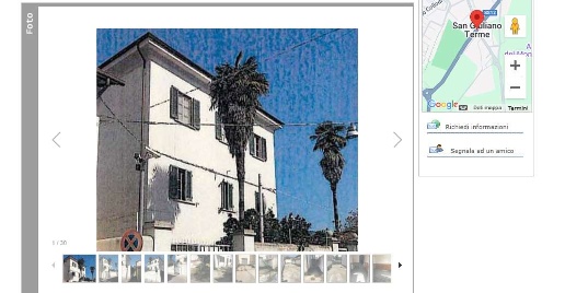 Foto Rustico a San Giuliano Terme di 370 m² con 12 locali in vendita