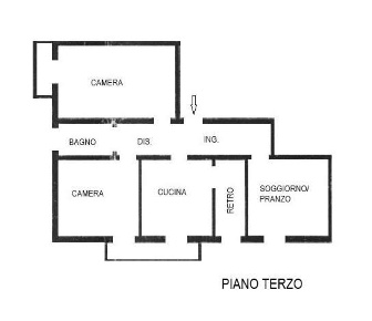 Foto Appartamento a Modena di 117 m² con 5 locali in vendita